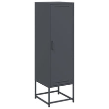 Hoge kast 36x39x123 cm staal antracietkleurig