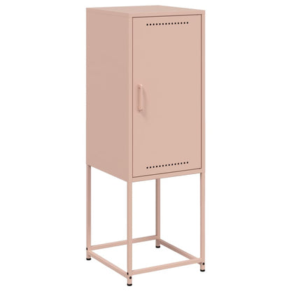 Hoge kast 36x39x107 cm staal roze