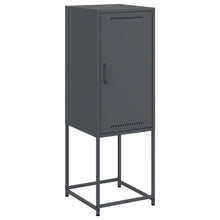 Hoge kast 36x39x107 cm staal antracietkleurig