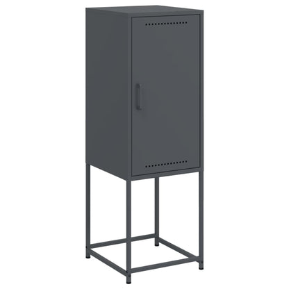 Hoge kast 36x39x107 cm staal antracietkleurig