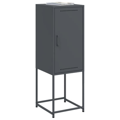 Hoge kast 36x39x107 cm staal antracietkleurig