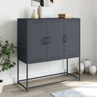 Tall cabinet 100.5x39x107 cm steel anthracite