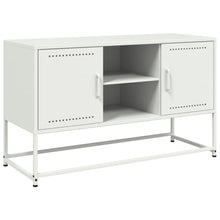 Hoge kast 100,5x39x107 cm staal mosterdgeel