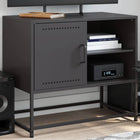 Tall cabinet 100.5x39x107 cm steel olive green