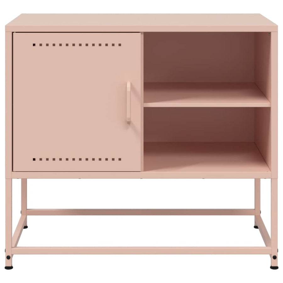 Hoge kast 100,5x39x107 cm staal wit