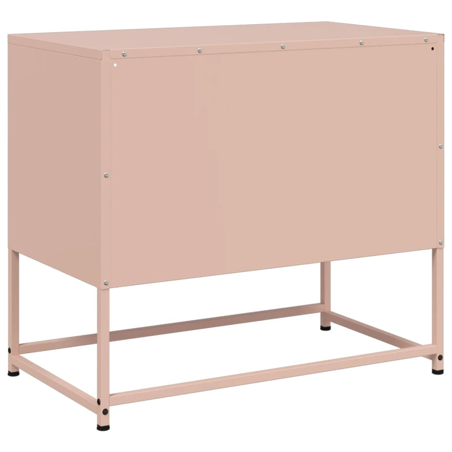 Hoge kast 100,5x39x107 cm staal wit