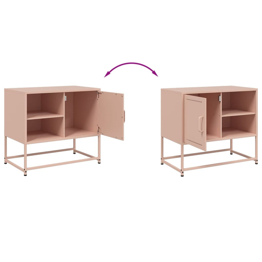 Hoge kast 100,5x39x107 cm staal wit