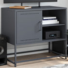 TV unit 100.5x39x60.5 cm steel pink
