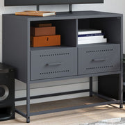 Tv-meubel 68x39x60,5 cm staal antraciet