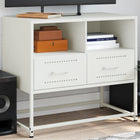 TV stand 68x39x60.5 cm steel white