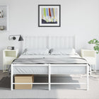 Nightstands 2 pcs 36x39x60.5 cm steel white