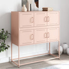 Sideboard 100.5x39x107 cm steel pink