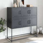 Sideboard 100.5x39x107 cm steel anthracite