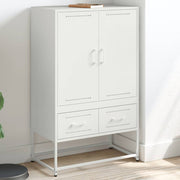 Hoge kast 68x39x111,5 cm staal wit