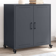 Dressoir 68x39x72 cm staal antraciet