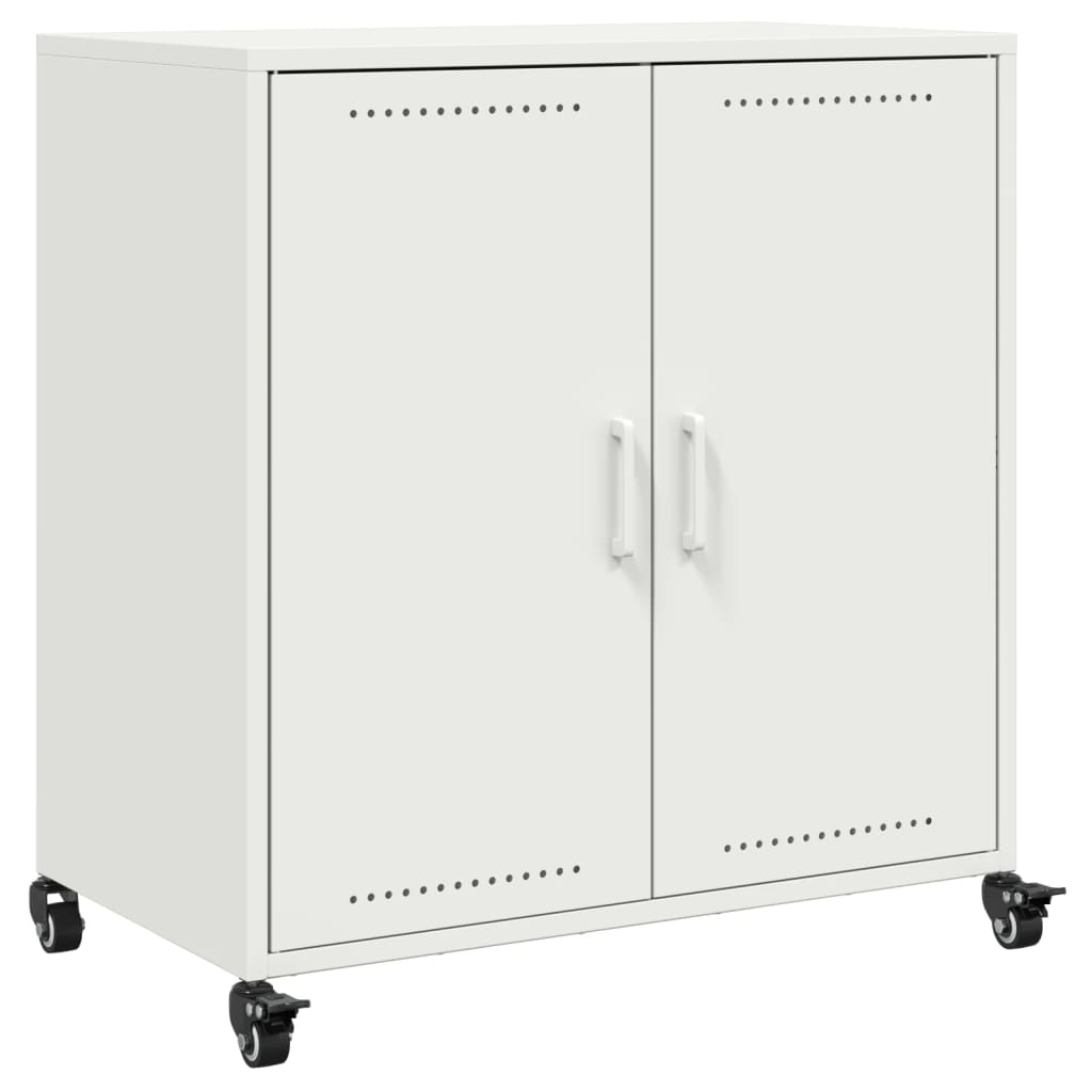 Dressoir 68,5x39x72 cm koudgewalst staal wit