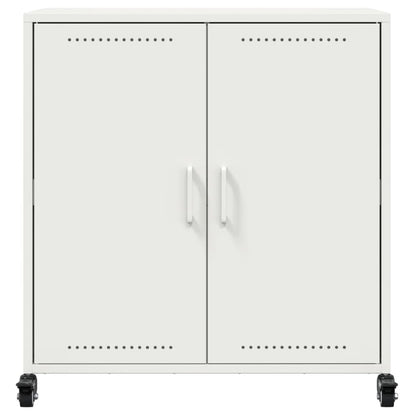 Dressoir 68,5x39x72 cm koudgewalst staal wit