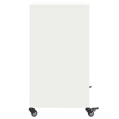 Dressoir 68,5x39x72 cm koudgewalst staal wit