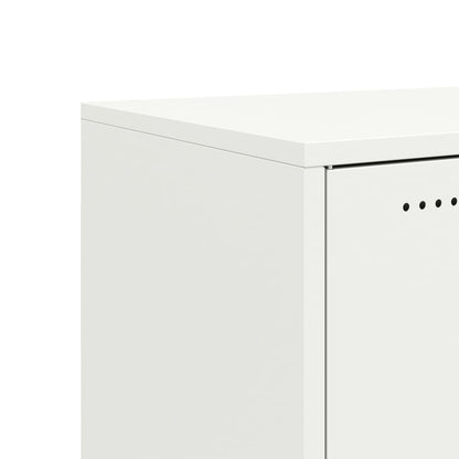 Dressoir 68,5x39x72 cm koudgewalst staal wit