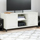 TV unit 100.5x39x43.5 cm steel white