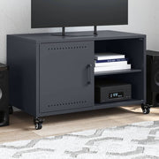 Tv-meubel 68x39x43,5 cm staal antraciet
