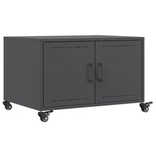 Salontafel 68x50x43,5 cm koudgewalst staal antracietkleurig