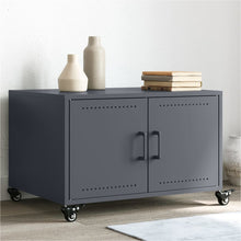 Salontafel 68x50x43,5 cm koudgewalst staal antracietkleurig