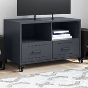 Tv-meubel 68x39x43,5 cm staal antraciet