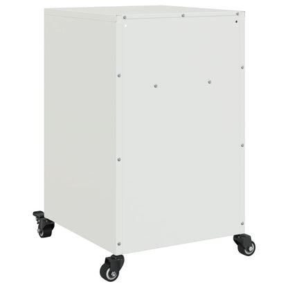 Nachtkastjes 2 st 36x39x59 cm staal wit