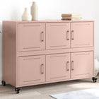 Sideboard 100.5x39x72 cm steel pink