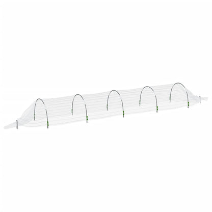 Kweektunnel 1,5x5 m glasvezel en polypropeen