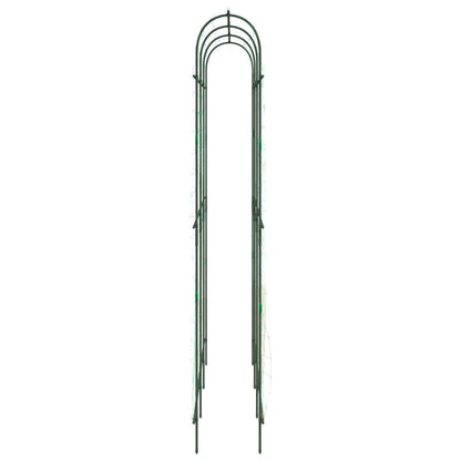 Plantenklimrek U-vorm 181x31x182,5 cm staal
