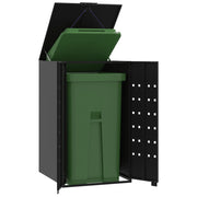 Containerberging 1 bak 69x79x117 cm staal zwart