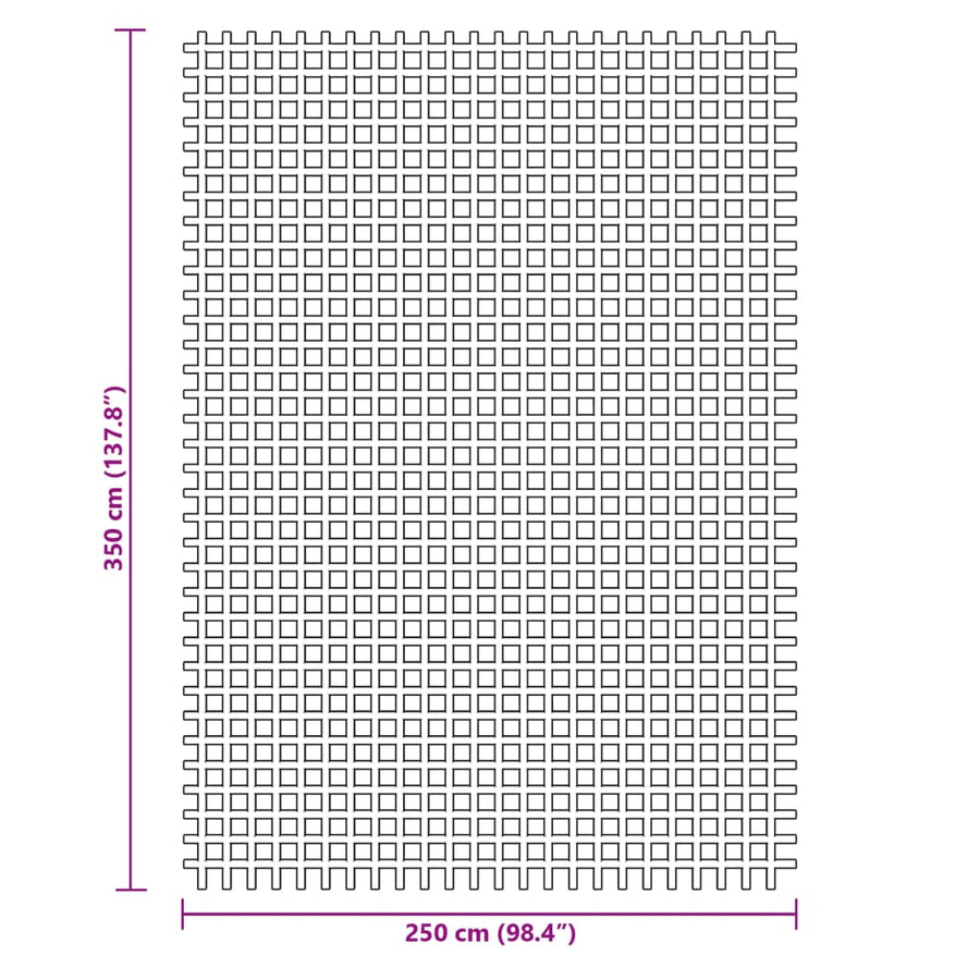 Tenttapijt 3,5X2,5 M Kleurig 3.5 x 2.5 m