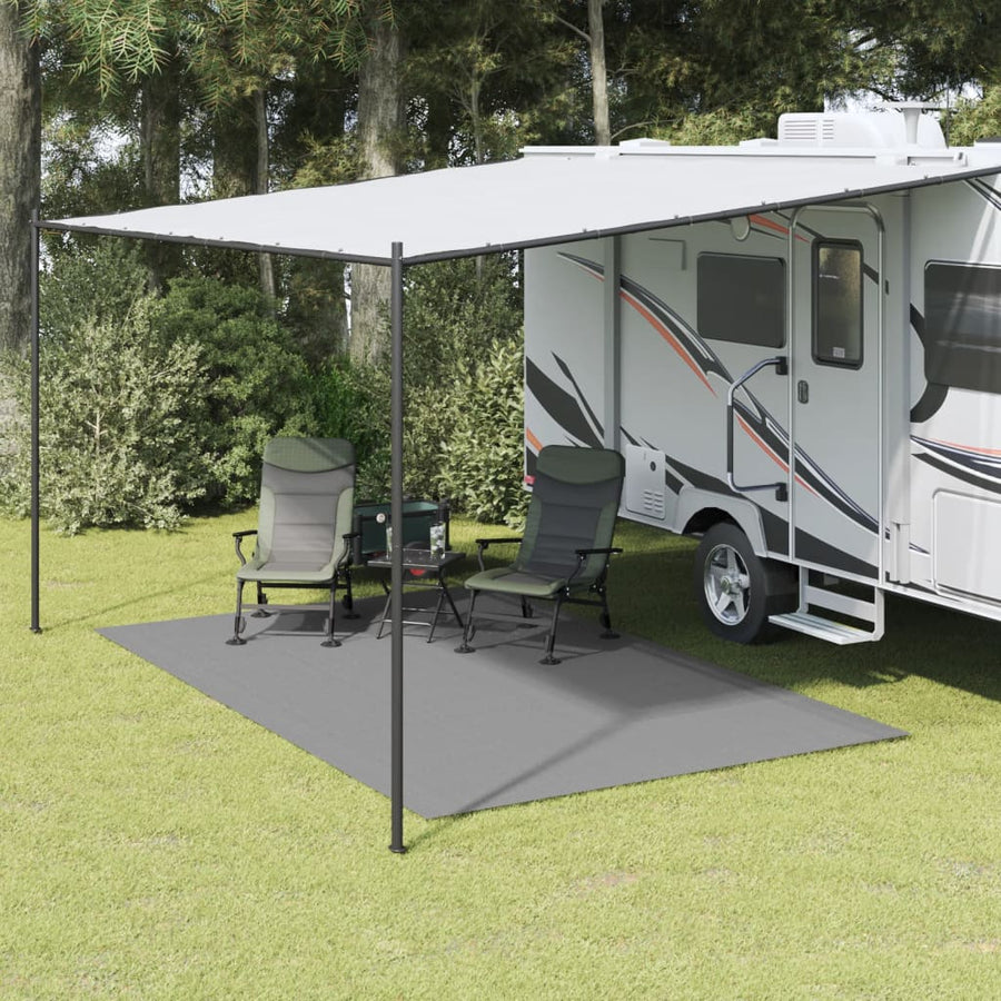 Tenttapijt 4x2,5 m antracietkleurig