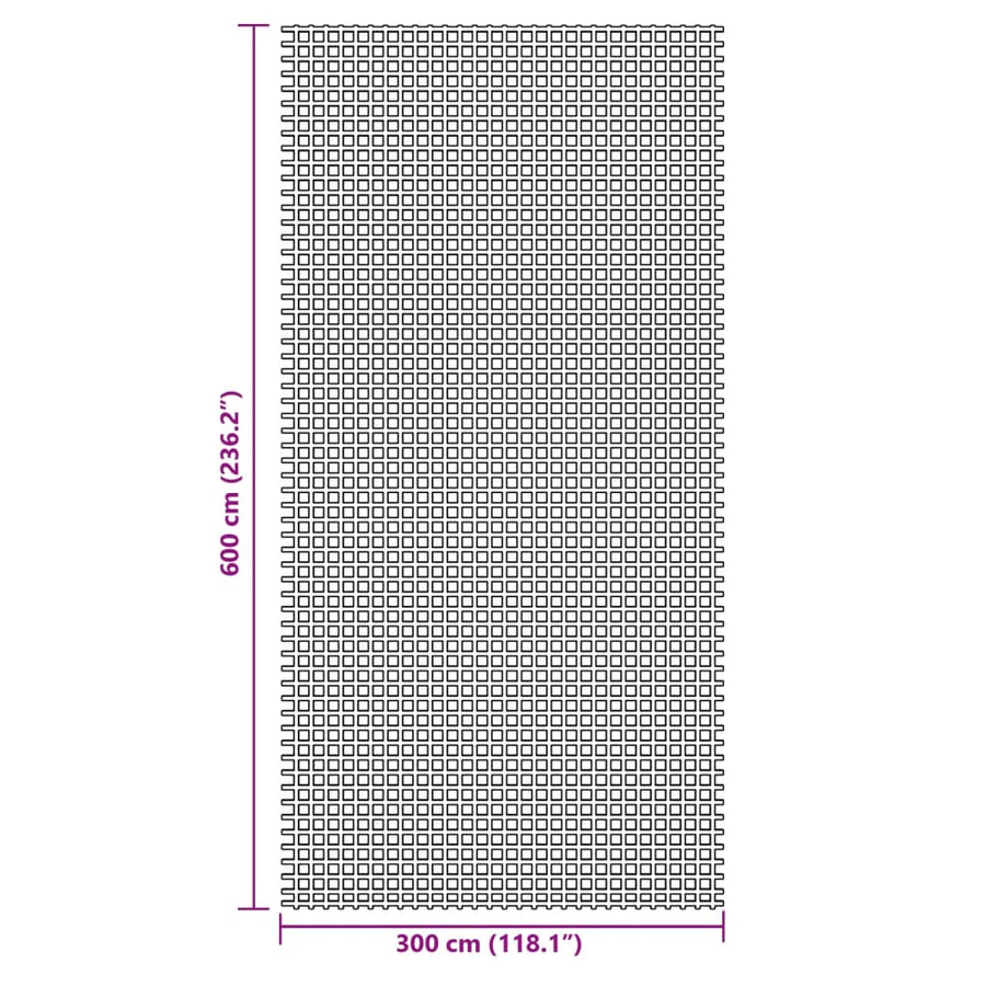 Tenttapijt Kleurig 6 x 3 m