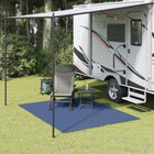 Tenttapijt 2,5x2 m blauw polyester