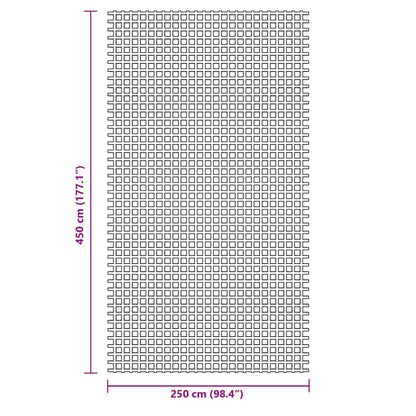 Tenttapijt 4,5X2,5 M 4.5 x 2.5 m