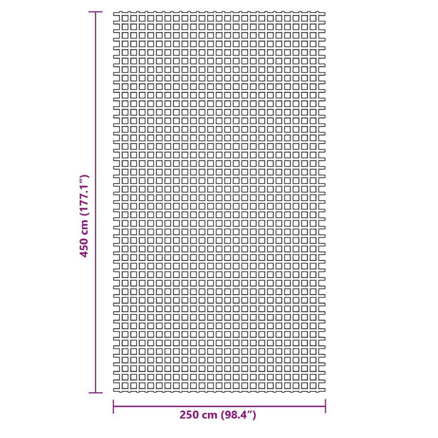 Tenttapijt 4,5X2,5 M 4.5 x 2.5 m
