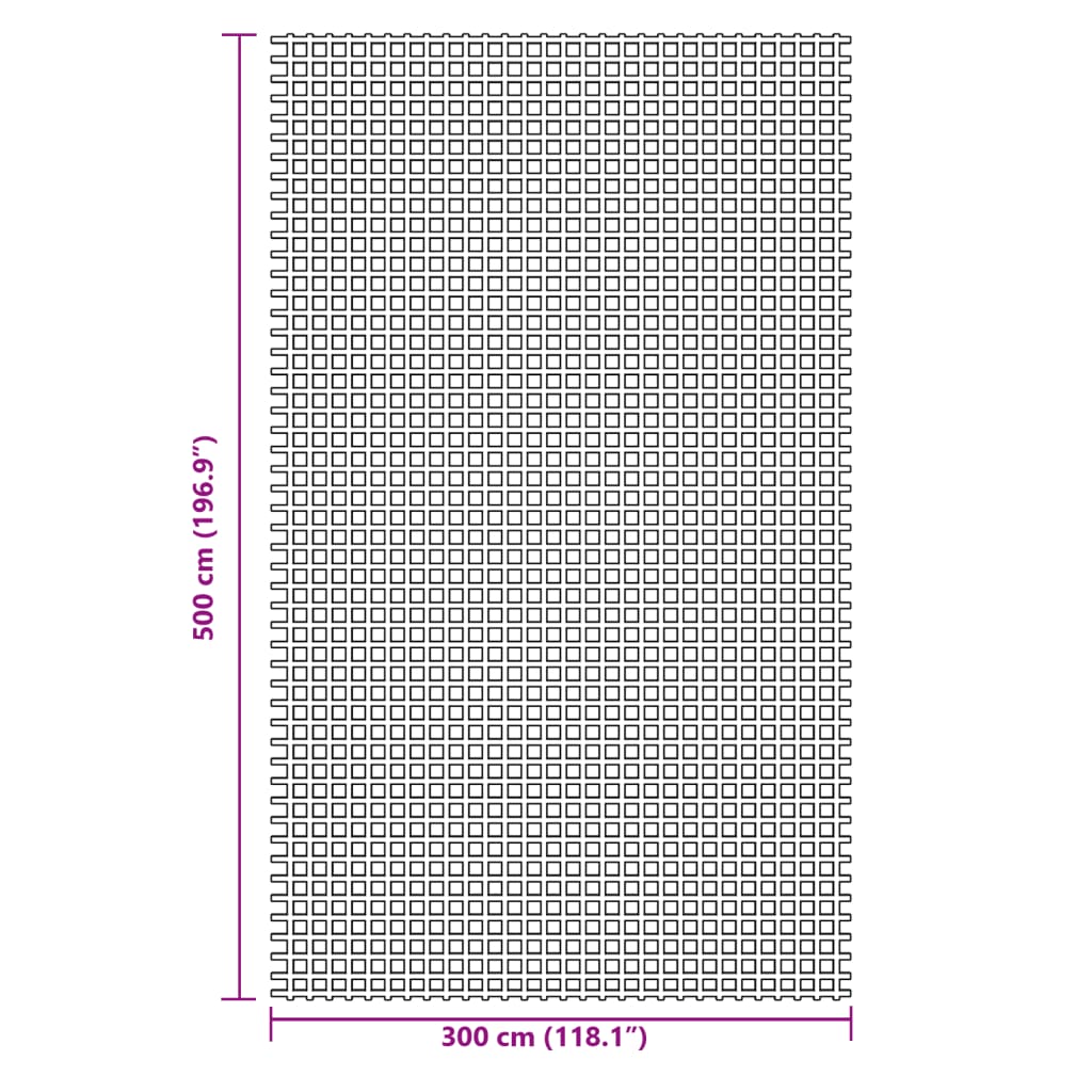 Tenttapijt 5 x 3 m