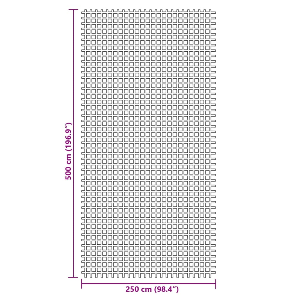 Tenttapijt 5x2,5 m groen
