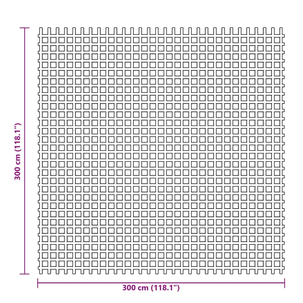 Tenttapijt 3 x 3 m