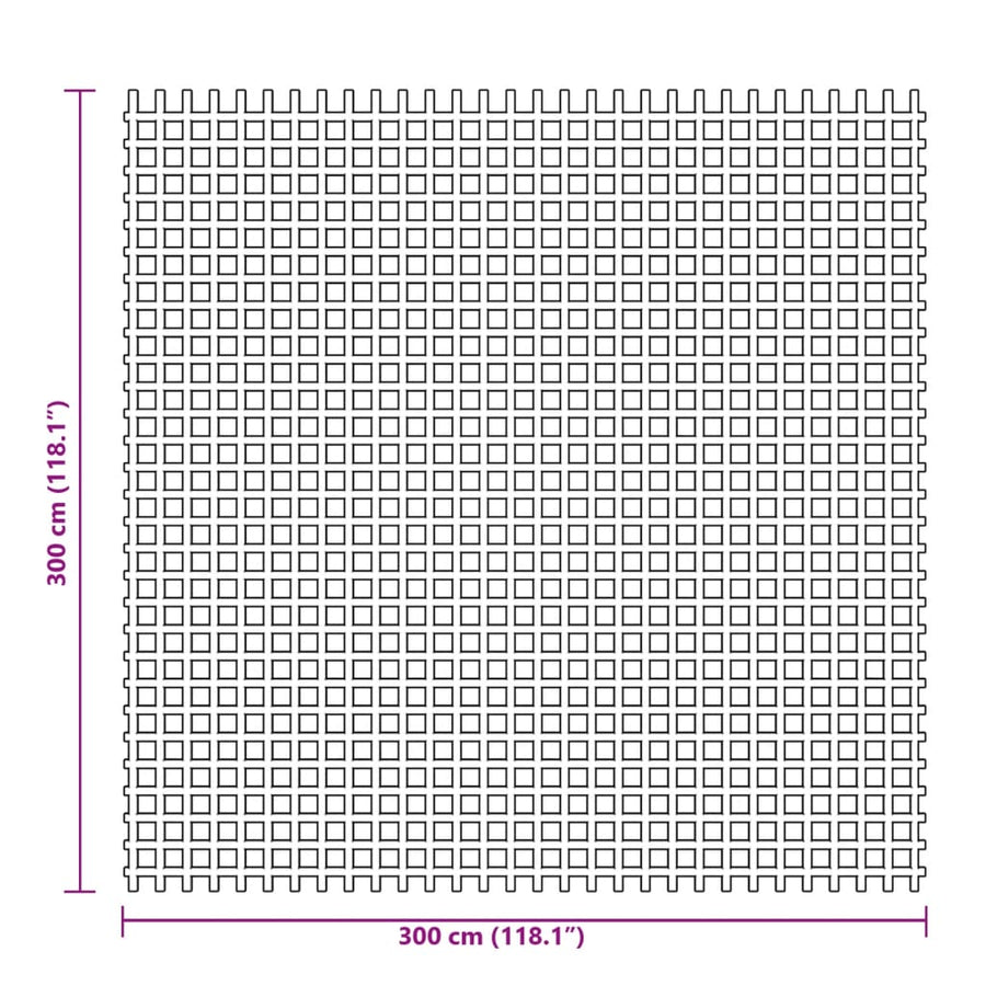 Tenttapijt 3 x 3 m