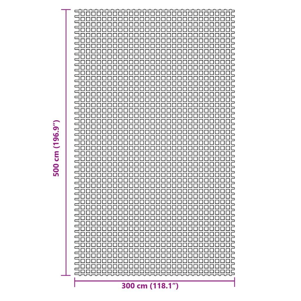Tenttapijt 5X3 M Groen