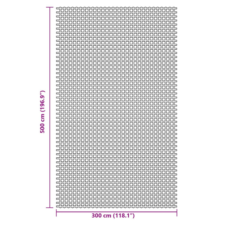 Tenttapijt 5X3 M Groen