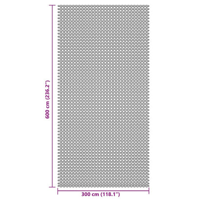 Kampeerkleed 6x3 m groen