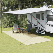 Awning carpet 5.5x2.5 m cream