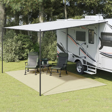 Kampeerkleed 5x3 m crèmekleurig