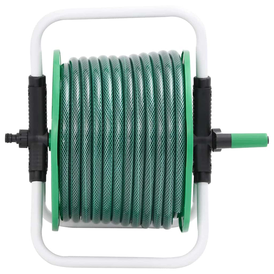 Slanghaspel Met Slangkoppelset 0,75" 20 M Vrijstaand Pvc Groen 1 45 m 20 m (0.75'')