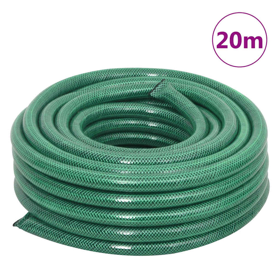 Slanghaspel Met Slangkoppelset 0,75" 20 M Vrijstaand Pvc Groen 1 45 m 20 m (0.75'')
